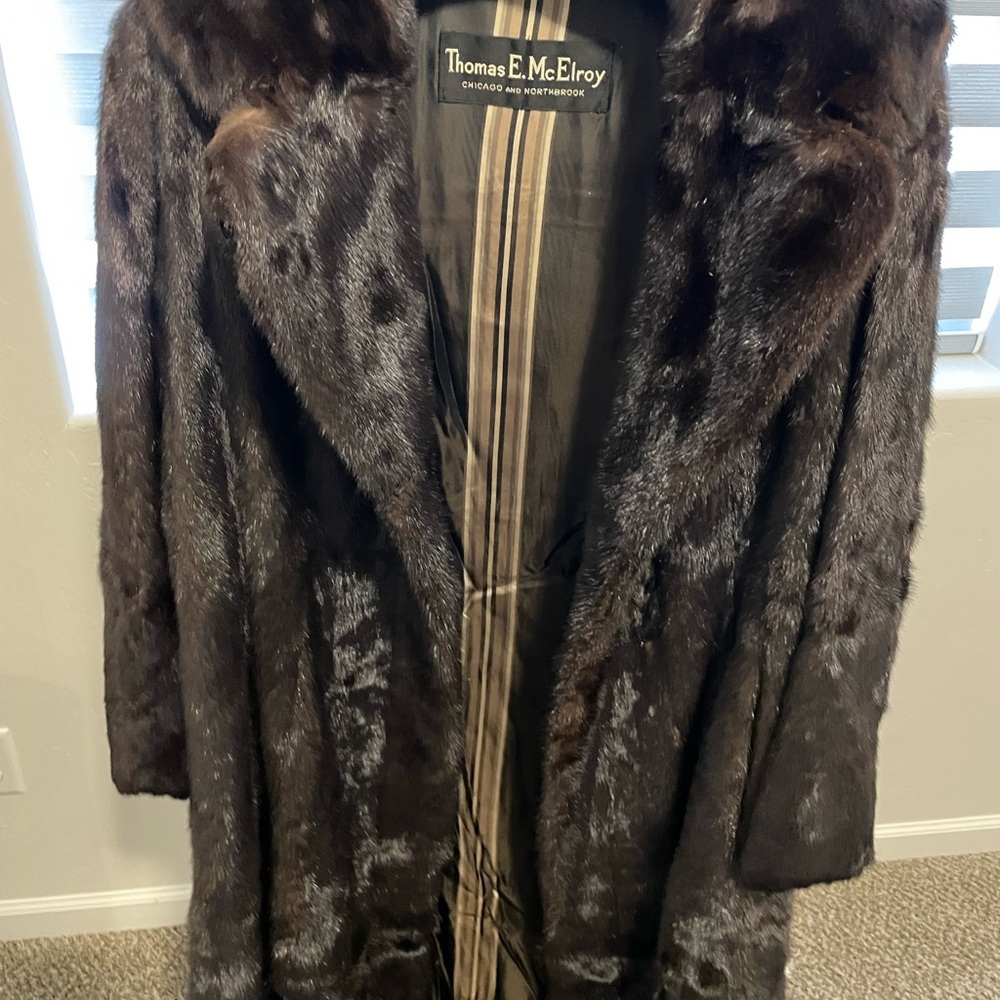 Thomas E McElroy Mink Fur Jacket